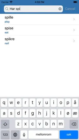 Game screenshot Norwegian Verb apk