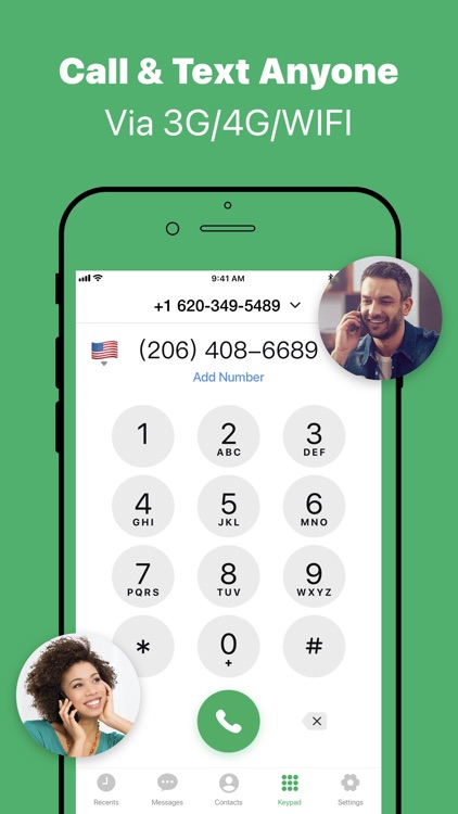 Second Phone Number -Texts App screenshot-1