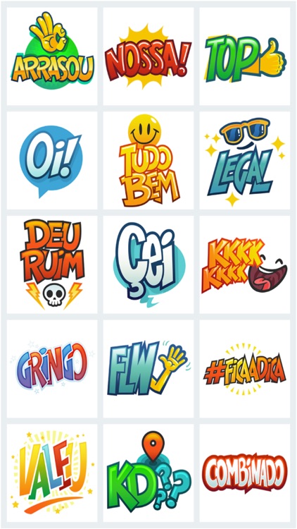 Stickers Legais Carnaval