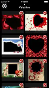 Valentine Photo Frames PhFr.es screenshot #2 for iPhone