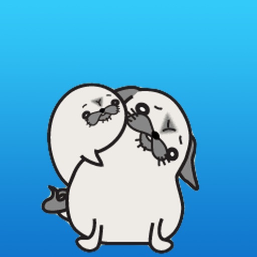 Pug Dog And Sea Dog Sticker icon