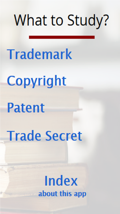 Learn IP Law iPhone screenshot 1 - Education app