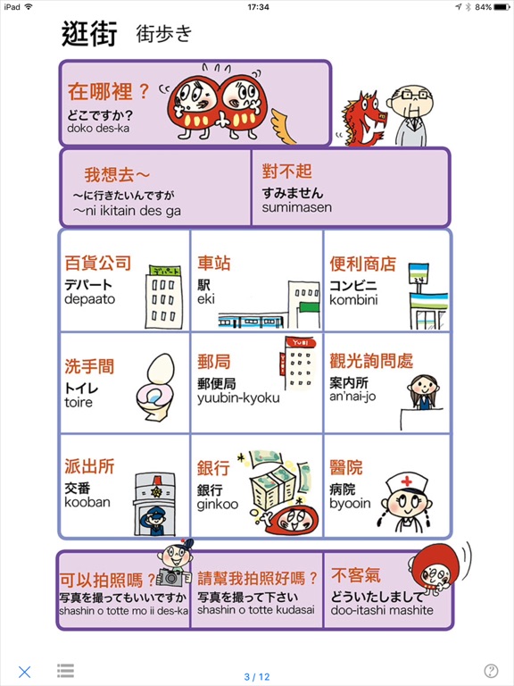 Screenshot #4 pour 指指通會話 臺灣華語-日本 touch＆talk LITE