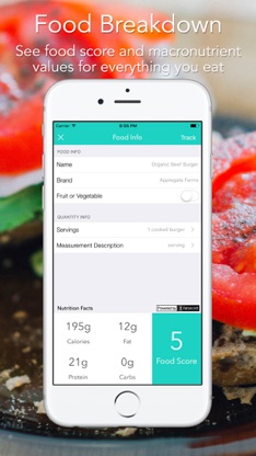 Food Score Calculator for Weight-Loss Nutrition screenshot 2