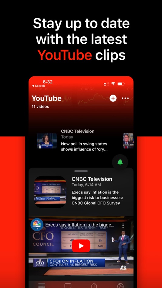 #6. Ticker: Streaming Apps (iOS) 来自: Firehose, Inc