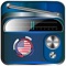 You don't need anything else but Radio USA - Live Radio Listening