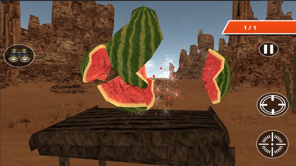 #2. Sniper Fruit Gun Shooting:Hit Target Challenge (iOS) Podle: MUHAMMAD PARWANA