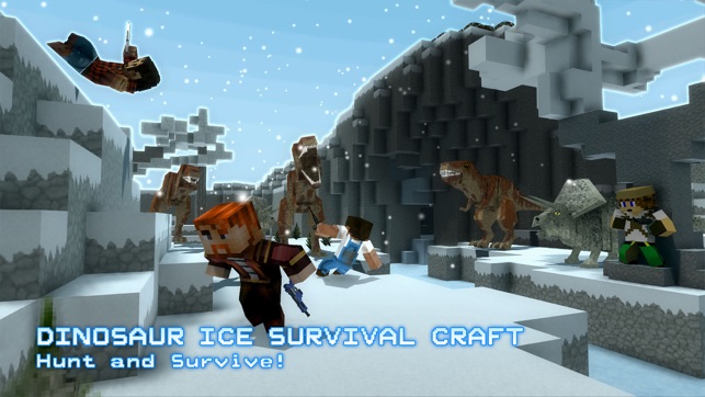 DinoSaur Ice Survival Craft(圖1)-速報App