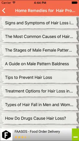 Game screenshot Home Remedies for  Hair Problems apk
