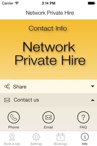 Network ACS Private Hire screenshot 4