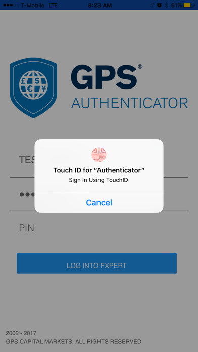 How to cancel & delete GPS Authenticator from iphone & ipad 2