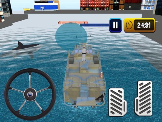 Screenshot #4 pour marine bateau parking et navire de l'armée simulat