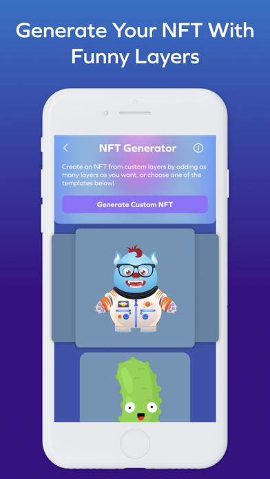 NFT Creator NFT Marketplace Screenshot