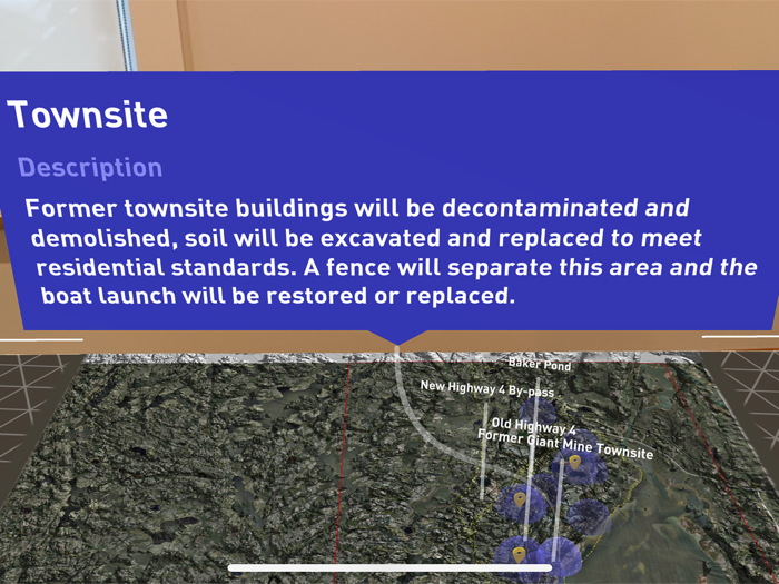 Giant Mine Reclamation Viewer