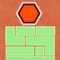 Crush, blast, and destroy towers of colorful blocks while maintaining the balance of a hexagon, a six-sided geometric shape