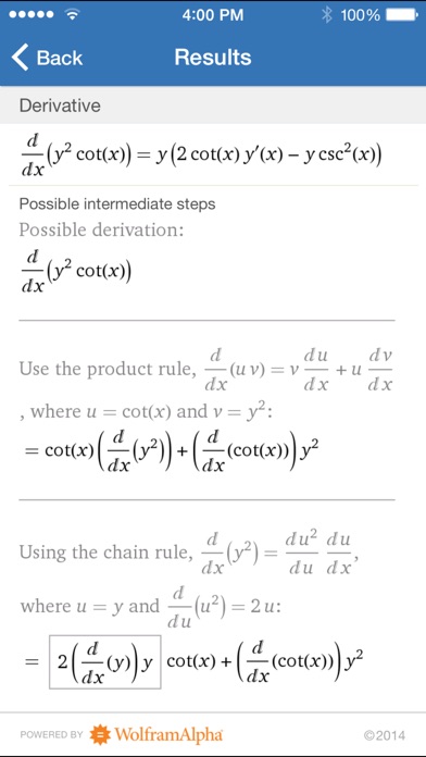 Wolfram Multivariable... screenshot1