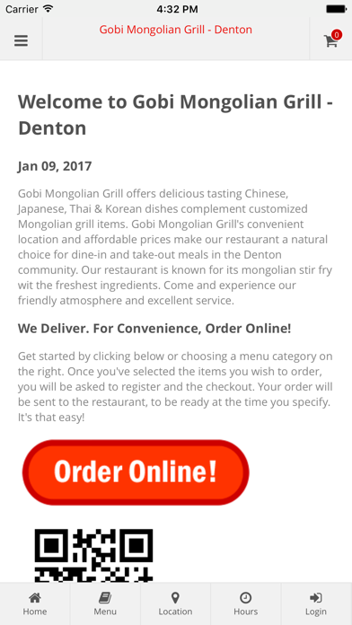 How to cancel & delete Gobi Mongolian Grill Denton from iphone & ipad 1