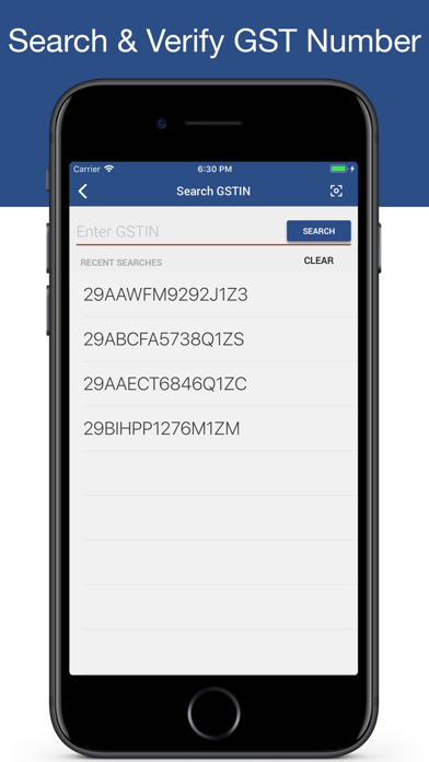 GST App - Search Verify & Save screenshot 2