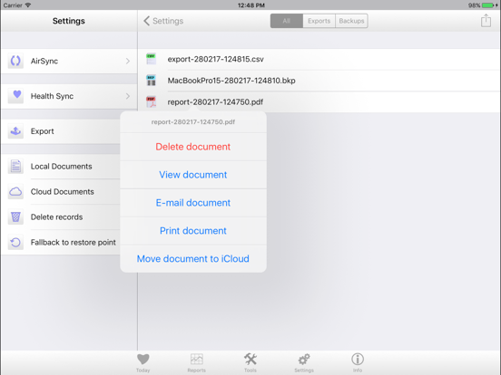 Screenshot #5 for BPMon Pro - Pressure Monitor