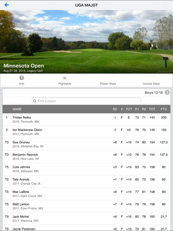 Screenshot #5 pour Illinois Junior Golf Assoc.