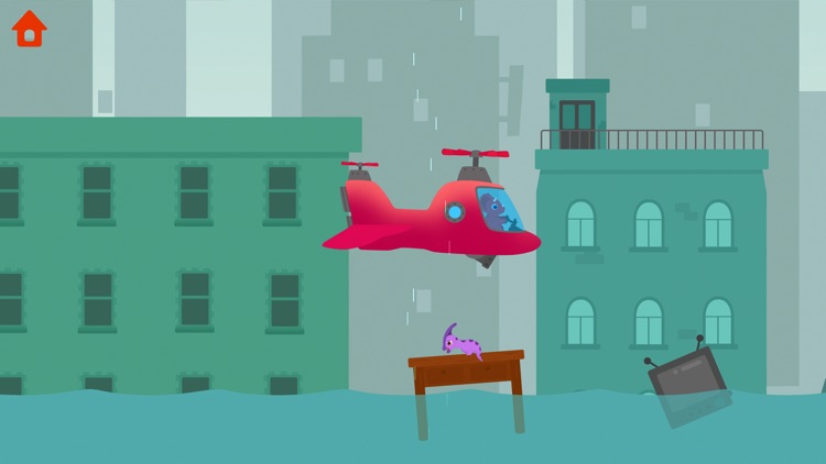 Dinosaur Helicopter Kids Games screenshot-6