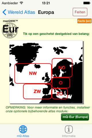 mapQWIK World - Zoomable Atlas screenshot 2