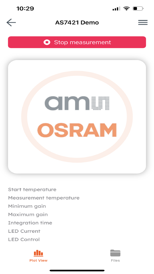 #6. Mini Spectrometer (NIR) (iOS) Podle: ams AG