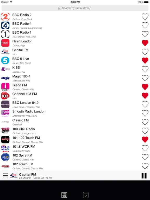 Screenshot #5 pour Radio UK : british radios FM