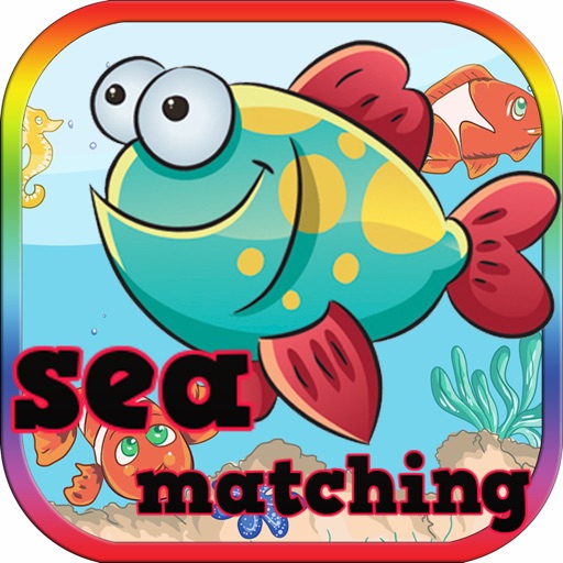 Sea Animal Match - Cards Matching Games Kids iOS App