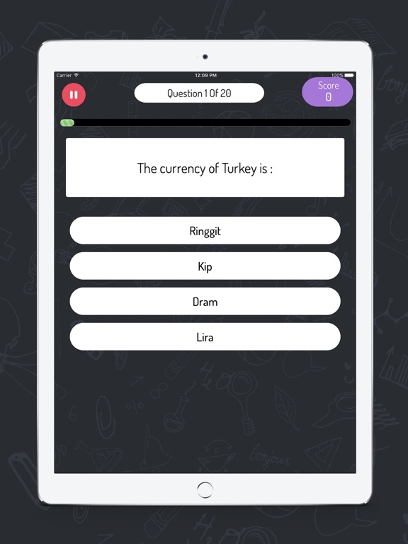 World Quiz - Geography game iPad screenshot