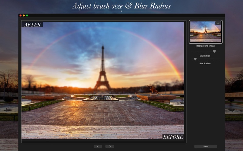 Screenshot #3 pour Photo Blur - Picture Focus Filter