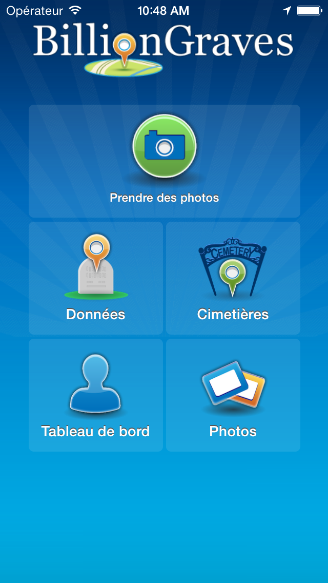 Screenshot #1 pour BillionGraves