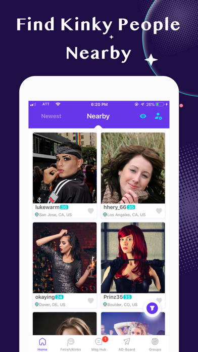 BDSM Fetish Dating app - Kink Screenshot