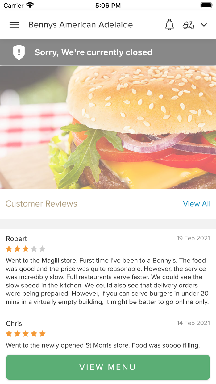 Bennys American Adelaide