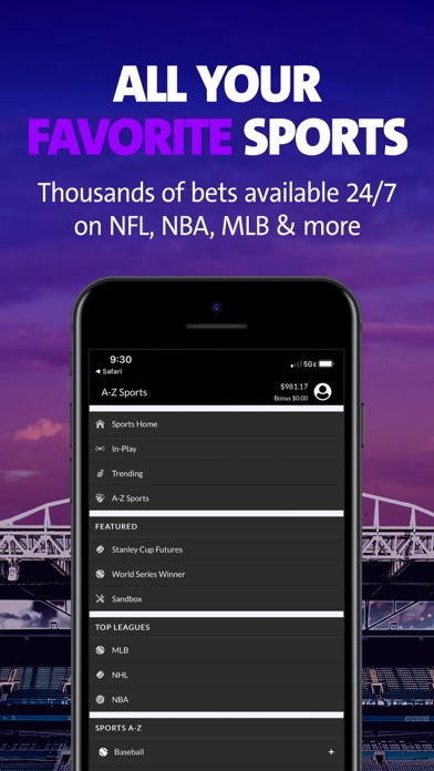 Hard Rock Sportsbook Iowa Screenshot