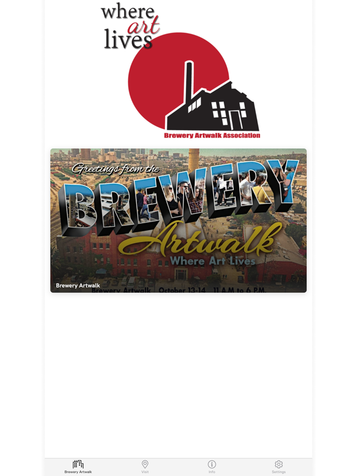 Brewery Artwalk App