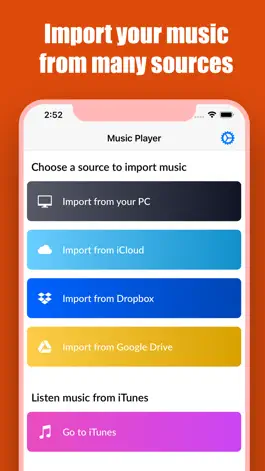 Game screenshot Muzio Player ‣ Music Player mod apk