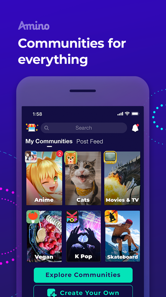 Amino: Communities and Fandom - 3.24.0 - (iOS)