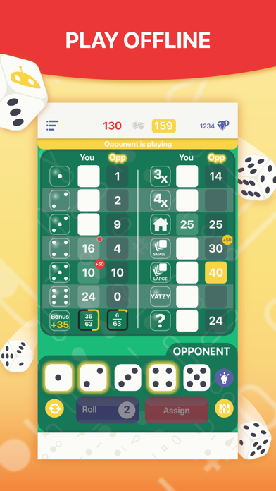 Yatzy - Best dice game Screenshot