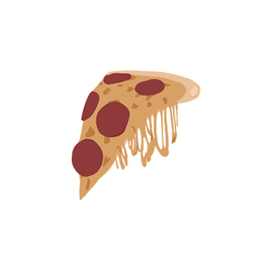 Messy Pizza Stickers icon