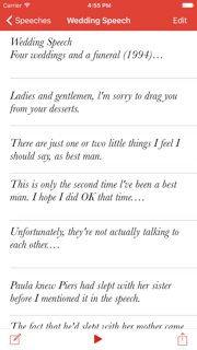 Speeches App screenshot 2