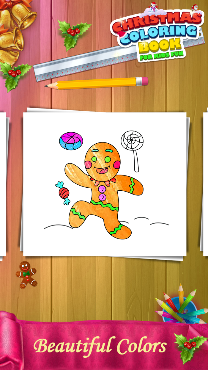 Christmas Coloring Book For Kids Fun