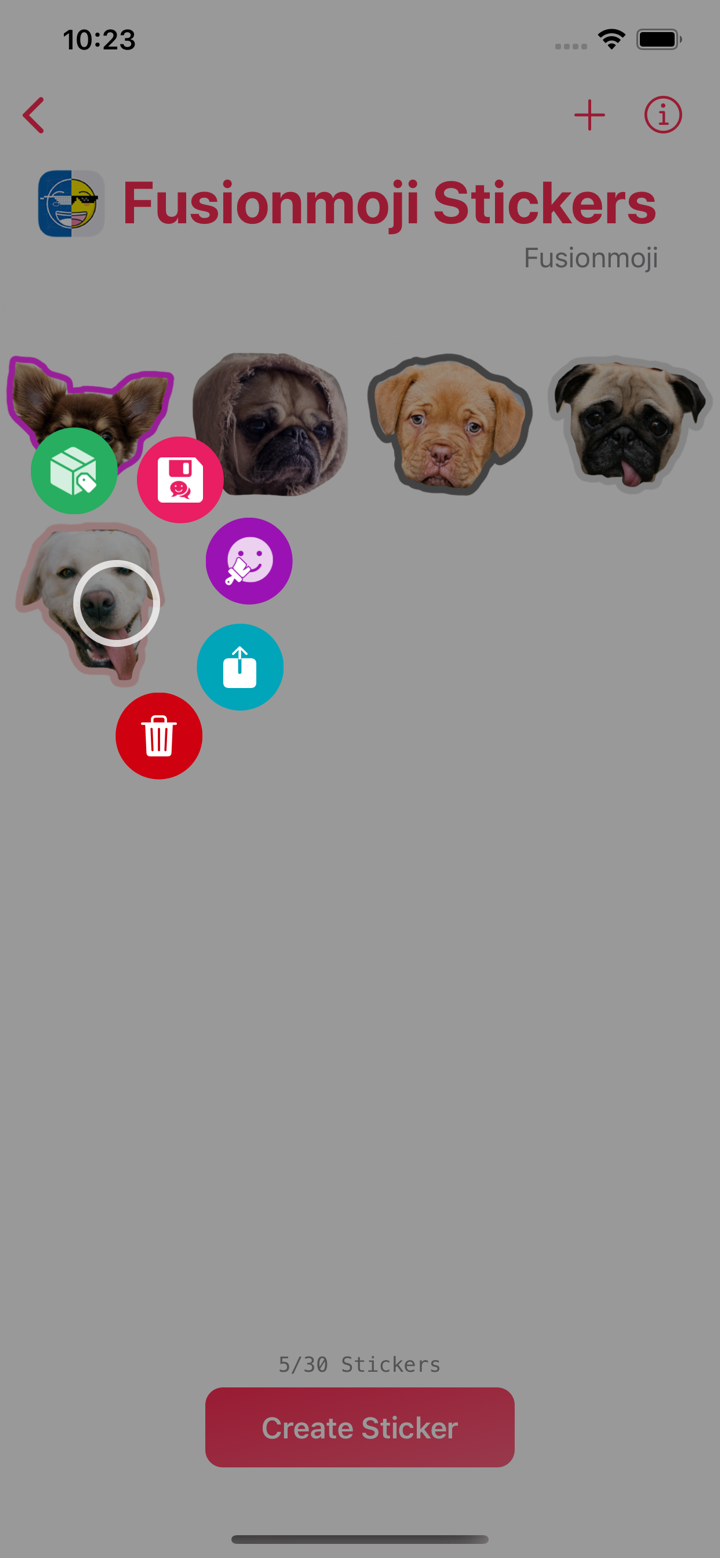 Sticker Maker - Fusionmoji screenshot 7