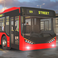 Red Bus Game Driving Simulator
