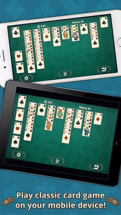 FreeCell Solitaire: Classic Card Gameのおすすめ画像1