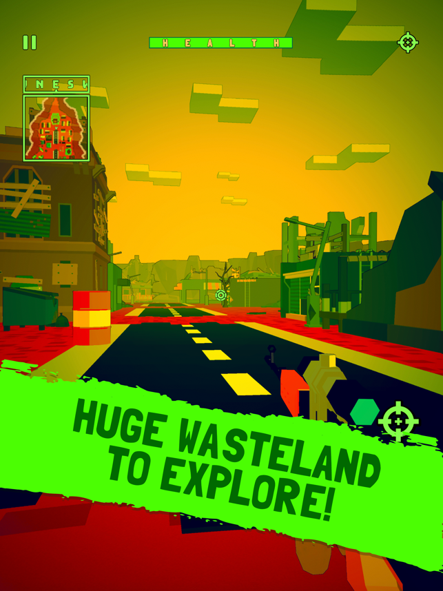 WASTELAND - Tangkapan Layar FPS MODE POTRET