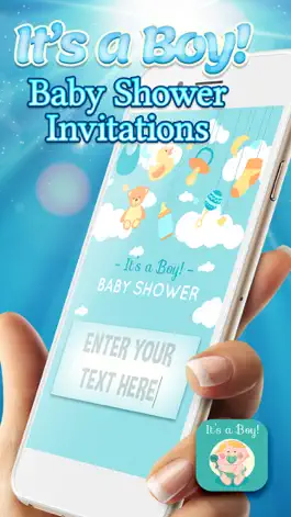 Game screenshot It's a Boy! Baby Shower Invitations mod apk