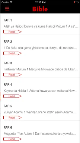 Game screenshot Hausa littafi mai tsarki - Hausa Bible apk