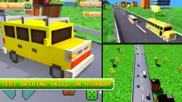 Game screenshot Blocky Road Racing Sim HD : Extreme Driving mod apk