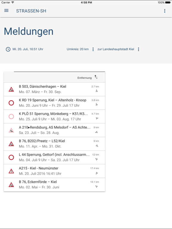 Screenshot #6 pour Strassen-SH